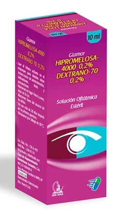 Lagrimas Artificiales Lacridos 0,1% 10Ml Solucion Oftalmica Dextran Oftalmi